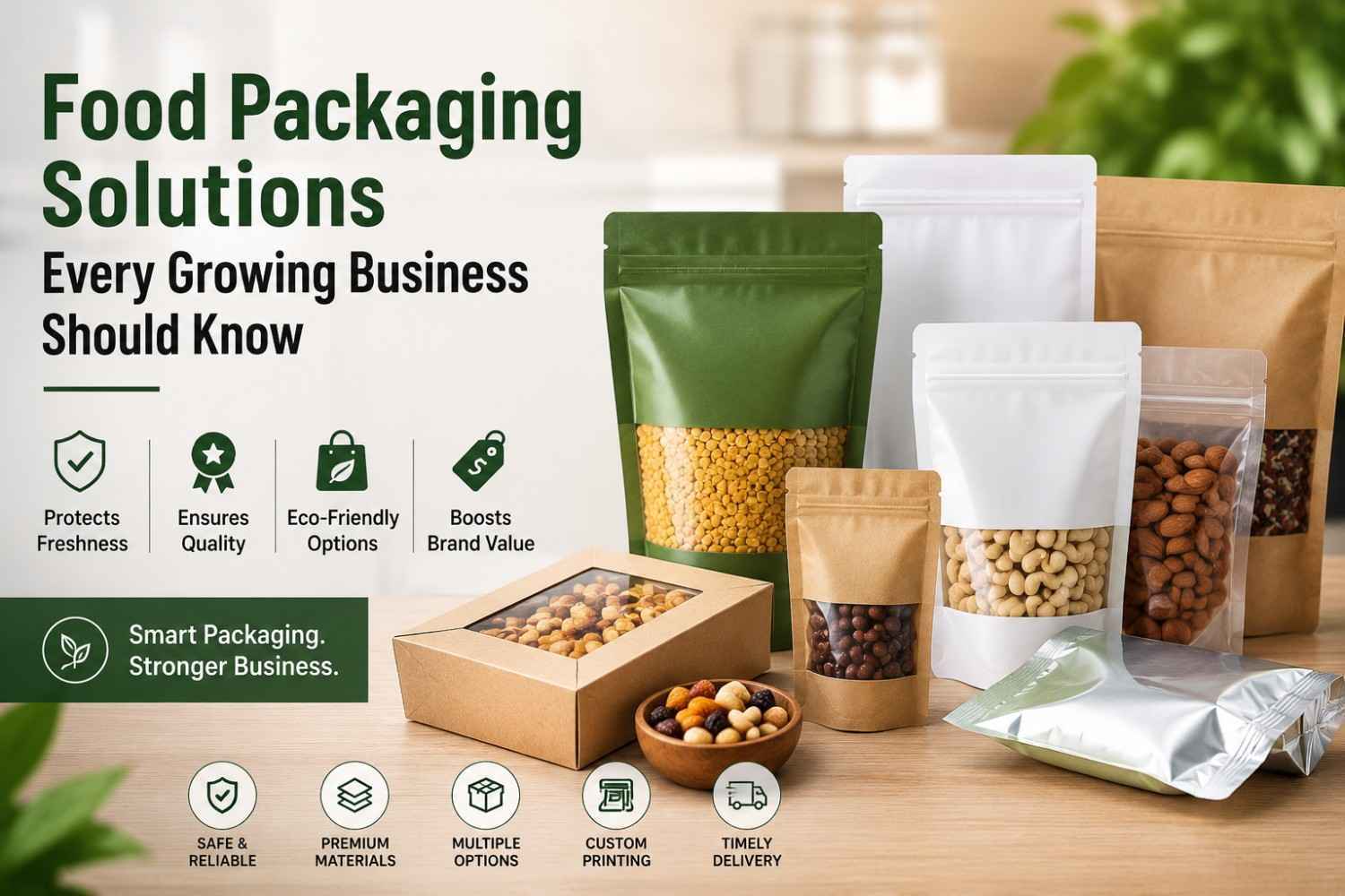 Food Packaging Solutions Every Growing Business Should Know